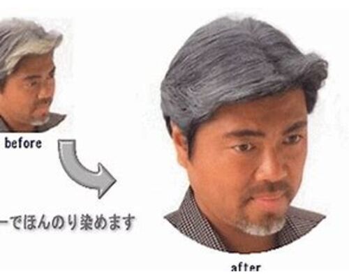 白髪ぼかし
